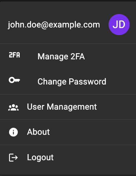 Manage 2FA