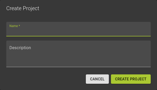 Create Project