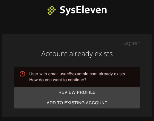 Link a Federated Account
