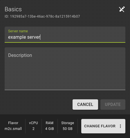 Modify Basics