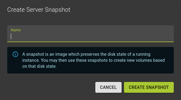 Snapshot server