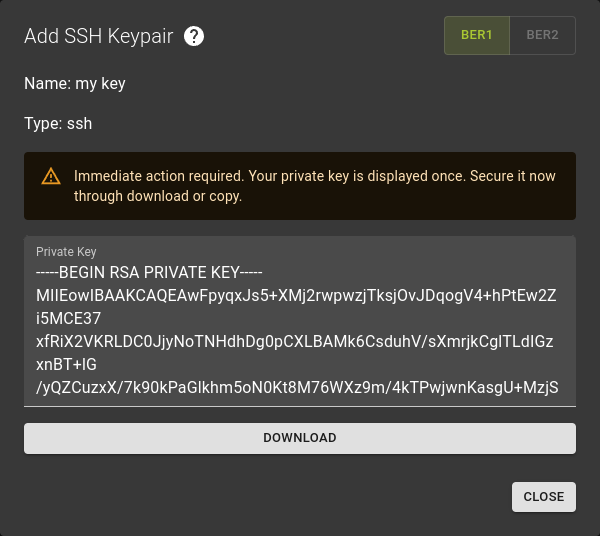 Generate SSH Key