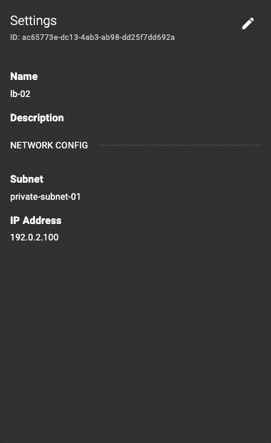 Balancer Settings closed