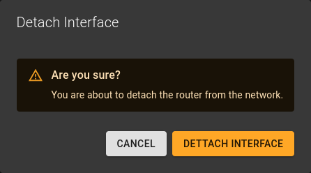 Detach Interface