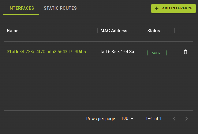 List Interfaces
